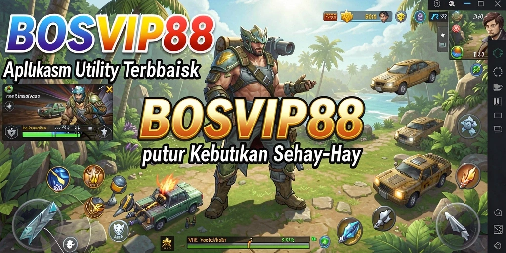Tampilan antarmuka pengguna BOSVIP88 yang modern dan intuitif.