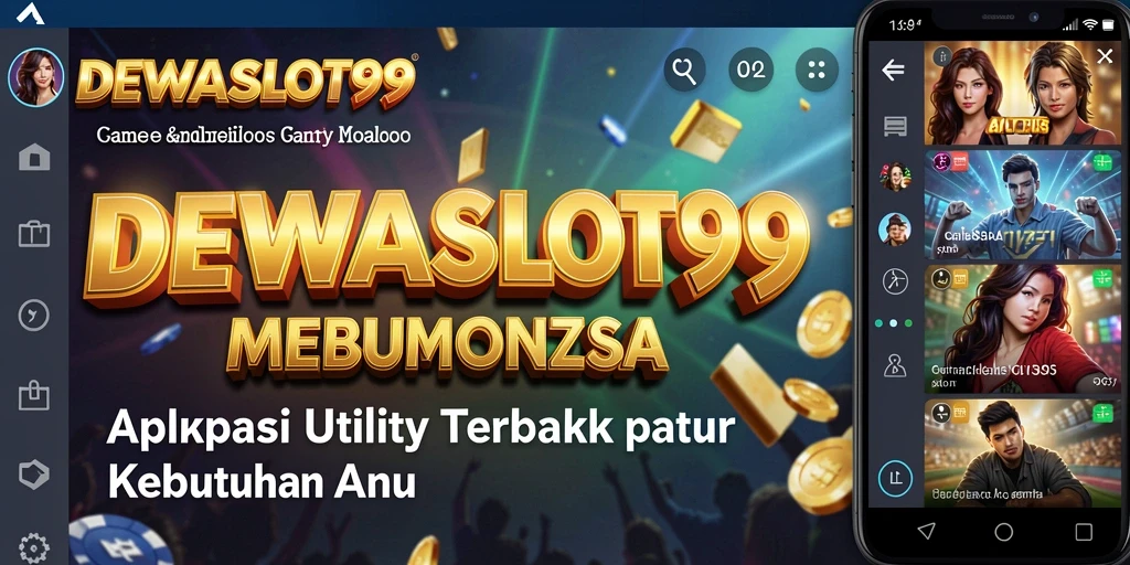 Tampilan antarmuka DEWASLOT99 yang intuitif dan fungsional.