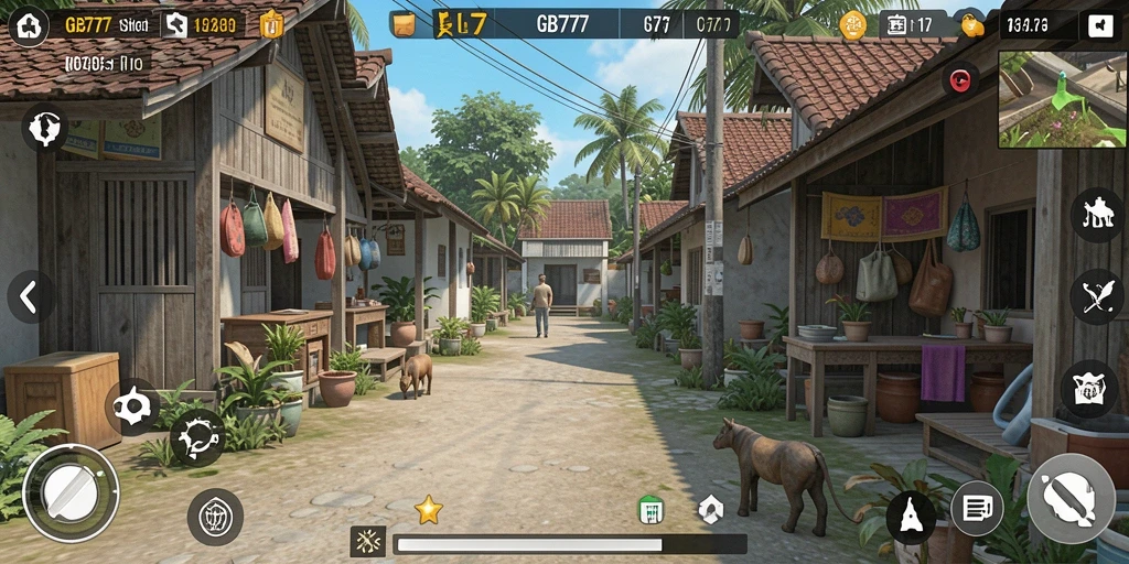 Tampilan gameplay yang menarik dalam GB777, dengan interaksi sosial yang nyata.