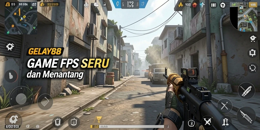 Screenshot utama dari gameplay dinamis GELAY88.