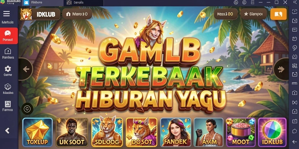 Tampilan menarik dari gameplay Slot IDKLUB yang memikat.