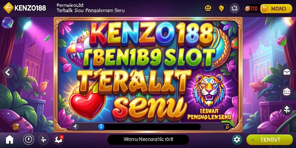 Gameplay seru KENZO188 dengan warna-warni menarik dan fitur bonus.
