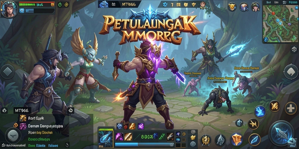 Tangkapan layar dari gameplay MT966 yang mendebarkan dan penuh aksi.