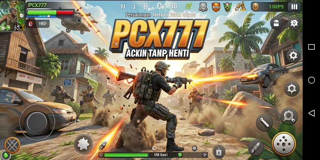 Gameplay seru dan menantang di PCX777.