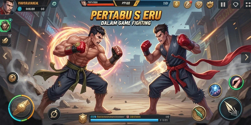 Tampilan gameplay seru PPV88 dalam pertarungan Fighting.