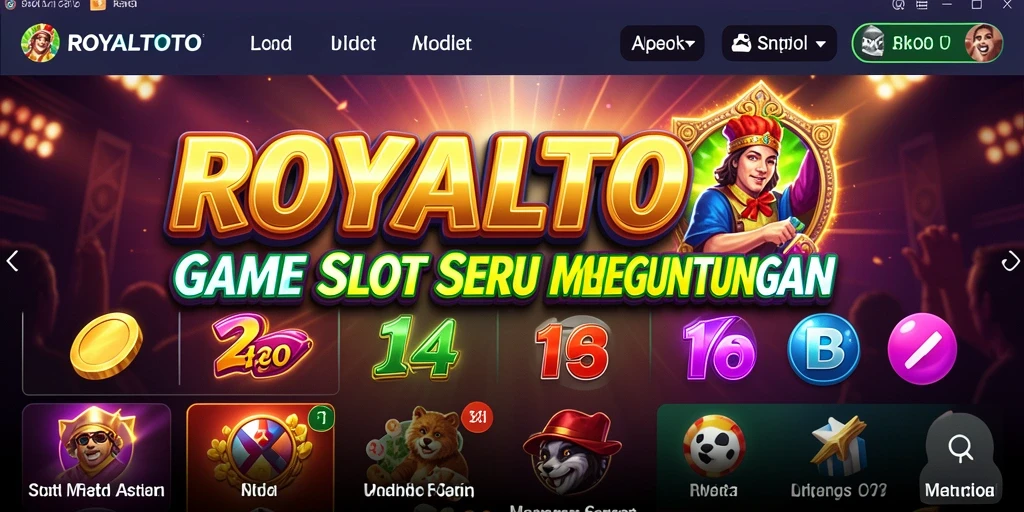Screenshot gameplay ROYALTOTO yang menarik dan penuh aksi.