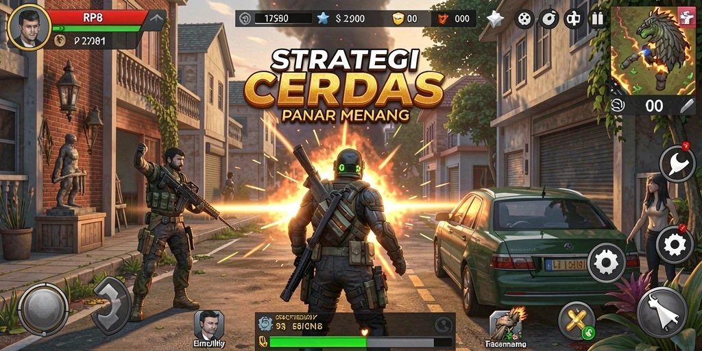 Tangkapan layar menunjukkan aksi strategis yang mendebarkan di RP8.