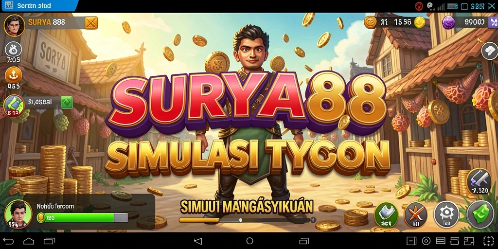 Gameplay menarik dari SURYA88 yang menampilkan pengelolaan bisnis Tycoon.