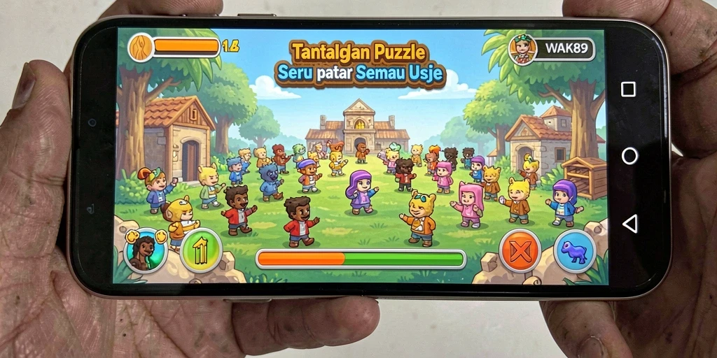 Tampilan gameplay <strong>WAK89</strong> yang menantang dan interaktif.