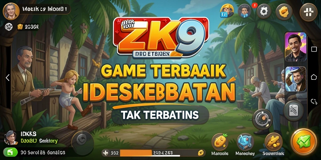 Tampilan gameplay ZK9 yang menarik dan interaktif.
